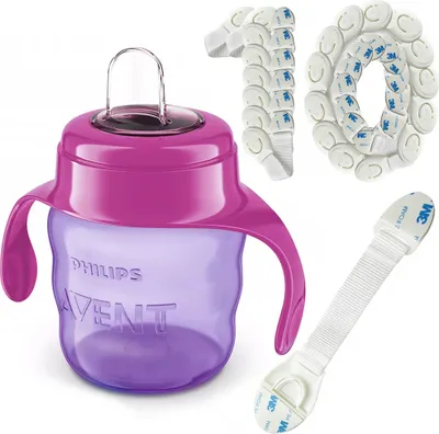 Immagine prodotto di Philips Avent SCF551/03 biberon + protezione, 10 pezzi
