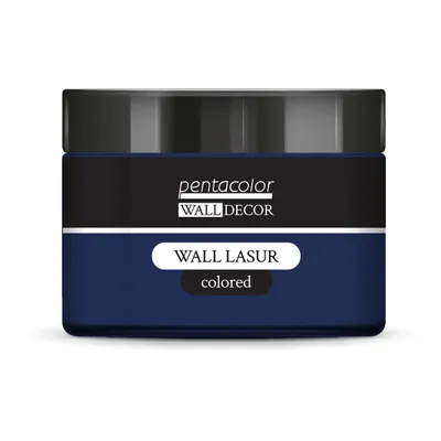 Produktbild von PENTART Wandlasur, Farbig 150 ml, Stahlblau