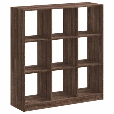 Obrázek produktu pro vidaXL Regál na knihy Hnědý dubový vzhled 102x32x108 cm Materiál na bázi dřeva