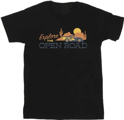 Produktbild von Disney - "Cars Explore The Open Road" T-Shirt für Herren BI17636 (L) (Schwarz)