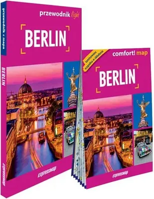 Zdjęcie produktu dla Berlin. Lichtguide + laminierte Karte. Ausgabe 2025. ExpressMap
