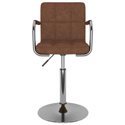 Produktbild von "SALE 2026"Esszimmerstuhl Polsterstuhl - CLORIS - Küchenstuhl elegantes Design -Braun Stoff - 48x47x(71-85,5)cm - Esszimmerstühle DEMöbel951462