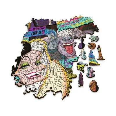 Immagine prodotto di TREFL Wood Craft Origin Puzzle Disney: Meet the Bad Guys 1000 pezzi