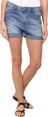 Produktbild von Diesel De-Shozee 0663W Calzoncini Damen Jeans Shorts  Leinen