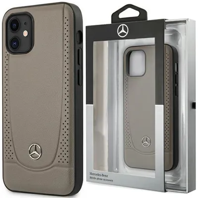 Obrázok produktu pre Mercedes MEHCP12SARMBR iPhone 12 mini 5,4" hnedé pevné puzdro Urban Line Handyhülle