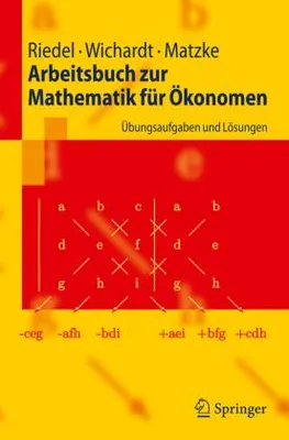 Zdjęcie produktu dla Arbeitsbuch zur Mathematik für Ökonomen