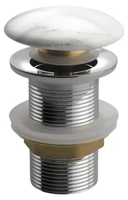 Productafbeelding van Sapho DALMA afvoercombinatie 5/4", klik-klak, Carrara