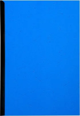Produktbild von Einbanddeckel Evercover A4 270g/qm Lederprägung VE=4x100 Stück dunkelblau
