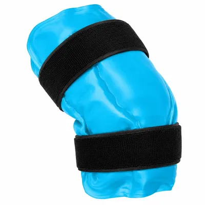 Produktbild von Wiederverwendbares Knie-Kühlpad, Kühlmanschette für das Knie, Kalt-/Warm-Kompressen, Kühlpack zur Linderung von Gelenkschmerzen & Schwellungen, blau
