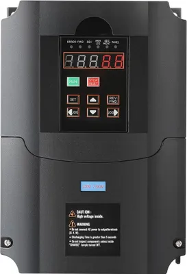 Produktbild von Frequenzumrichter VFD 7,5 kW 220 V - 1-/3-Phasen-Umrichter - 3-Phasen-Ausgang - Effiziente Leistung - Industrieanwendungen