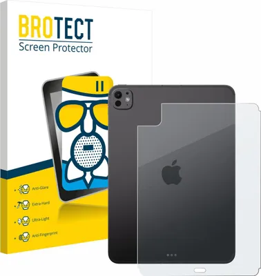 Produktbild von BROTECT Entspiegelungs Schutzglas für Apple iPad Pro 11" 2025 (Rückseite) Schutzfolie Panzer Folie Glas Display Schutz matt