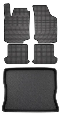 Immagine prodotto di Tappetini gomma SolidPRO + bagagliaio per Volkswagen Golf III 1993-1998 5 pezzi