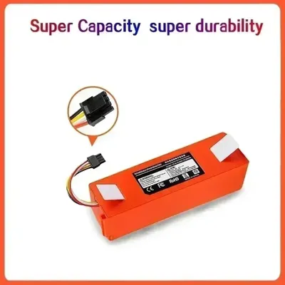 Obrázek produktu pro Náhradní baterie pro robotické vysavače - lithium-iontová - 14,4 V - 6800 mAh - Kompatibilní s modely S50, S51, S5 Max, S55, S60, S6 a S65