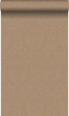 Produktbild von Origin Wallcoverings Tapete Ornamente Taupe und Bronze 53 cm x 10.05 m