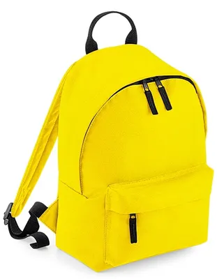Produktbild von BagBase BG125S | Mini Fashion Backpack, 24 x 33 x 17 cm - Farbe: Yellow - Größe: 24 x 33 x 17 cm