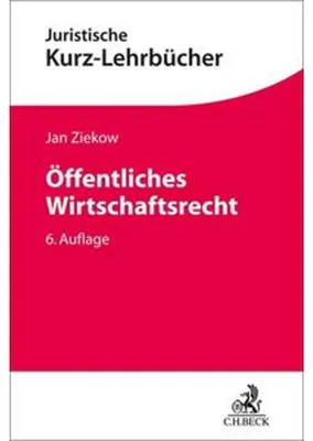 Produktbild von Öffentliches Wirtschaftsrecht