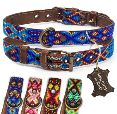 Productafbeelding van Solidchoice - Handgemaakte Hondenhalsband van Leer