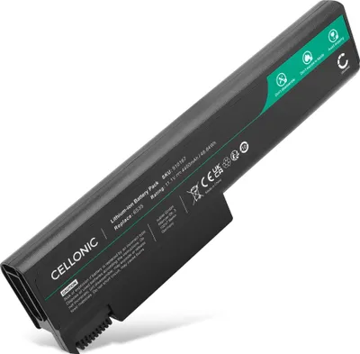Produktbild von CELLONIC 1x Akku für Notebook Kompatibel mit HP EliteBook 6550B, EliteBook 8440p, ProBook 6550b, TD06 - (4400mAh, 11.1V)