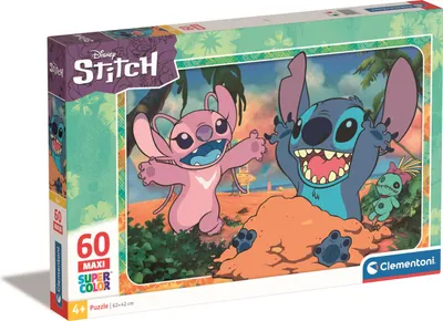 Image de Clementoni Legpuzzel Super Color Maxi Stitch, 60st.