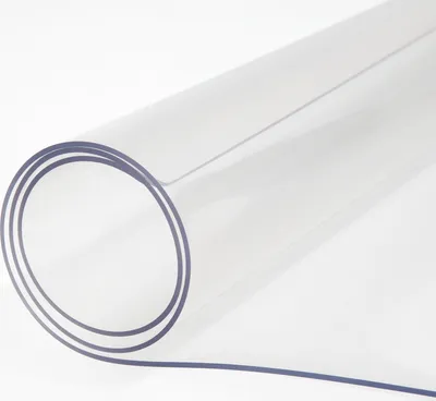 Obrázek produktu pro SucceBuy Silný ubrus, 96x42 palců průhledný PVC chránič stolu, 2 mm silný ubrus, obdélníková podložka pod stůl pro jídelní stůl, stůl
