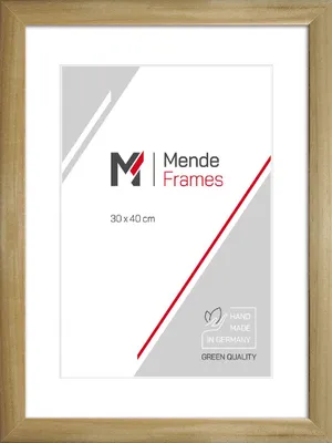Produktbild von MendeFrames H220 Bilderrahmen Holz Natur 20x20 cm Kunstglas