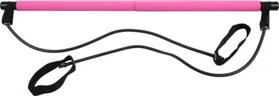 Obrázok produktu pre Pilates Sticks posilovací tyč s gumou růžová