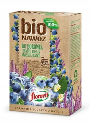 Obrázek produktu pro Florovit organické hnojivo pro borůvky a další kyselomilné rostliny karton 1,1 l