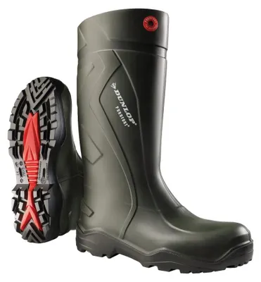Produktbild von DUNLOP Purofort+ Sicherheitsstiefel fur Landwirschaft, Grün, Grosse 43
