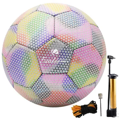 Obrázok produktu pre Reflexný futbalový loptu s pumpou na tréning