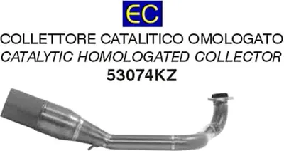 Immagine prodotto di Collettore racing ARROW per scarico Urban per SYM CruiSym 125i