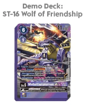 Zdjęcie produktu dla Digimon Demo Deck: ST-16 Wolf of Friendship