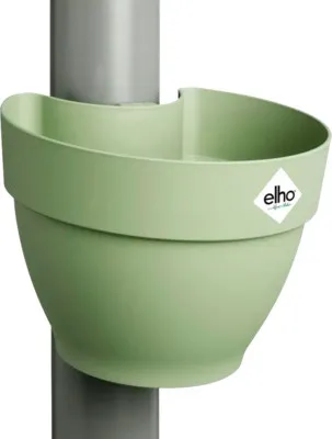 Produktbild von Fallrohrpflanzgefäß Elho vibia campana Kunststoff Ø 19 cm H 16 cm pistazie