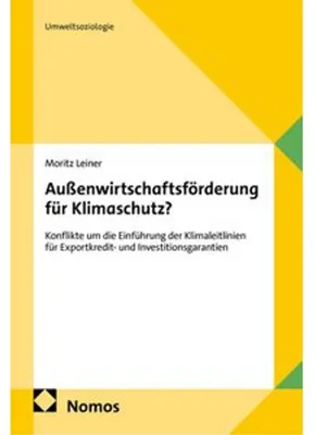 Obrázek produktu pro Außenwirtschaftsförderung für Klimaschutz?