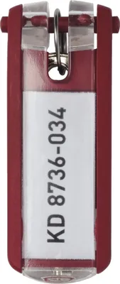 Produktbild von Durable KEY CLIP, Rot, 68 mm, 25 mm, 6 Stück(e)