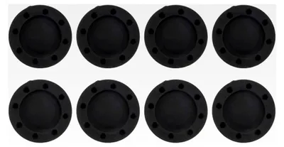 Produktbild von 8 Stück Antivibrationspads für Waschmaschinenfüße aus rutschfestem Gummi zur Erhöhung und Bodenschutz für Waschmaschine, Trockner und Kühlschrank