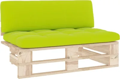 Produktbild von vidaXL Outdoor-Mittelsofa Paletten Imprägniertes Kiefernholz