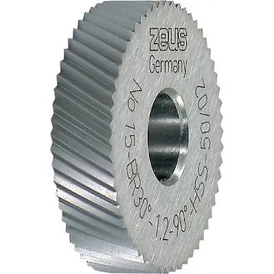 Image de H+K  Roue de fraisage moletée DIN 403 PM BR30 25 x 6 x 8 mm, pas de 1,5