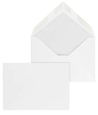 Imagen del producto de mayer-network 211500: Sobres DIN C6, blancos, con autoadhesivo, sin ventana, 80 g/m², 25 unidades (S)