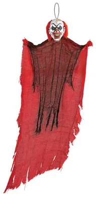 Productafbeelding van Creepy Clown - Horror clownhanger 120 cm