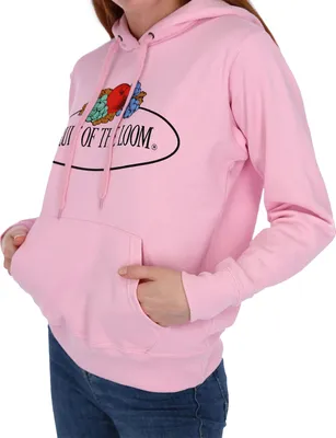 Produktbild von Fruit of the Loom Fruit of the Loom Damen Kapuzenpullover mit großem Vintage-Logo