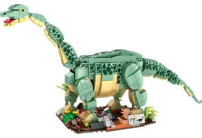 Produktbild von Woma WC0447 Brontosaurus Dinosaurier Klemmbausteine 589 Teile