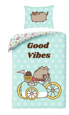 Produktbild von Detská posteľná súprava Pusheen Good Vibes