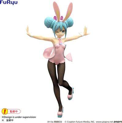 Produktbild von Hatsune Miku BiCute Bunnies PVC Statue Wink Pearl Pink Color Ver. 30 cm