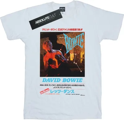 Produktbild von David Bowie - T-Shirt für Herren BI20920 (3XL) (Weiß)