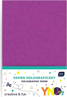 Produktbild von Interdruk Ynj Bastelpapier Holo 10St