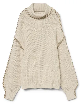 Productafbeelding van VERO MODA Vmnewcream Ls Rollneck Trui