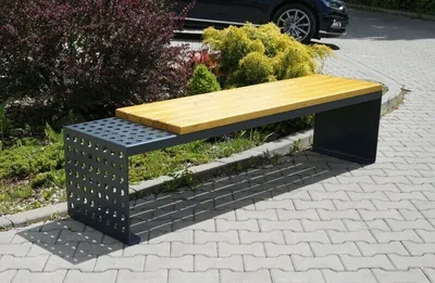 Produktbild von Stadtbank Bank Gartenbank Parkbank Sitzbank Stahl