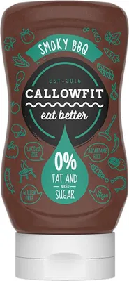 Produktbild von Callowfit Soße 300ml Flasche Smoky BBQ