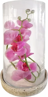 Produktbild von Windlicht mit Untersetzer Vase Dekogefäß