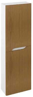 Zdjęcie produktu dla Sapho Mediena - Szafka wysoka 400x1400x200 mm, biały mat/dąb naturalny MD452